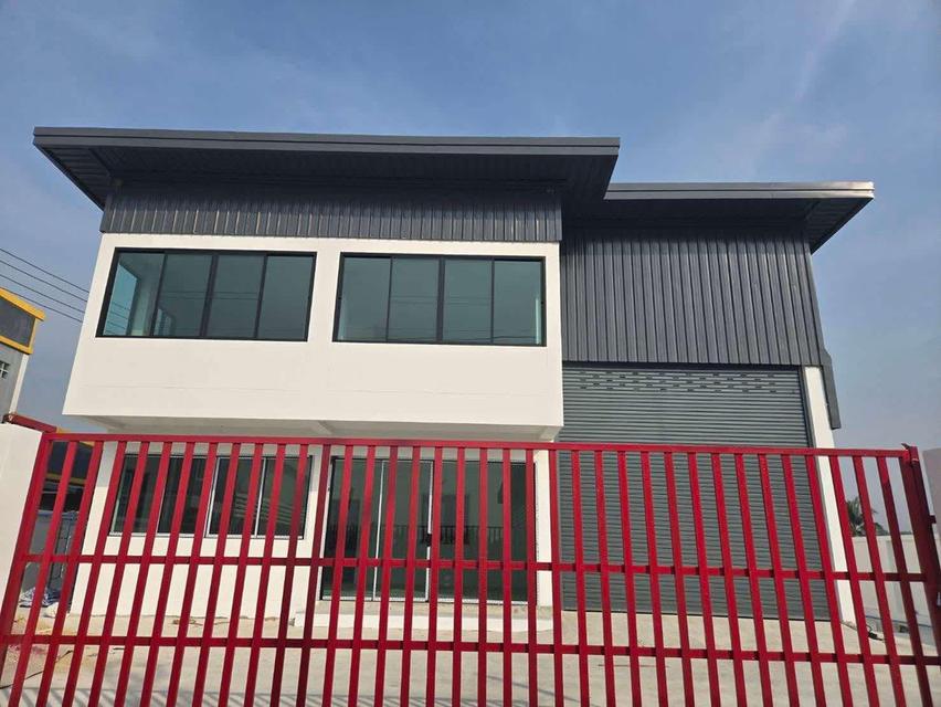 ที่ดินเปล่า + พร้อมรับสร้างโกดัง โรงงาน ออฟฟิศใหม่ ย่านบางบัวทอง นนทบุรี 340 6