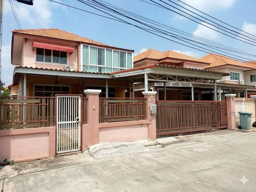 📢🎈 ให้เช่า บ้านเดี่ยว หมู่บ้านพนาสนธิ์การ์เด้นโฮม9 เนื้อที่ 70.4 ตร.ว ทำเลดี ในซอยวัดหลวงพ่อโต 1