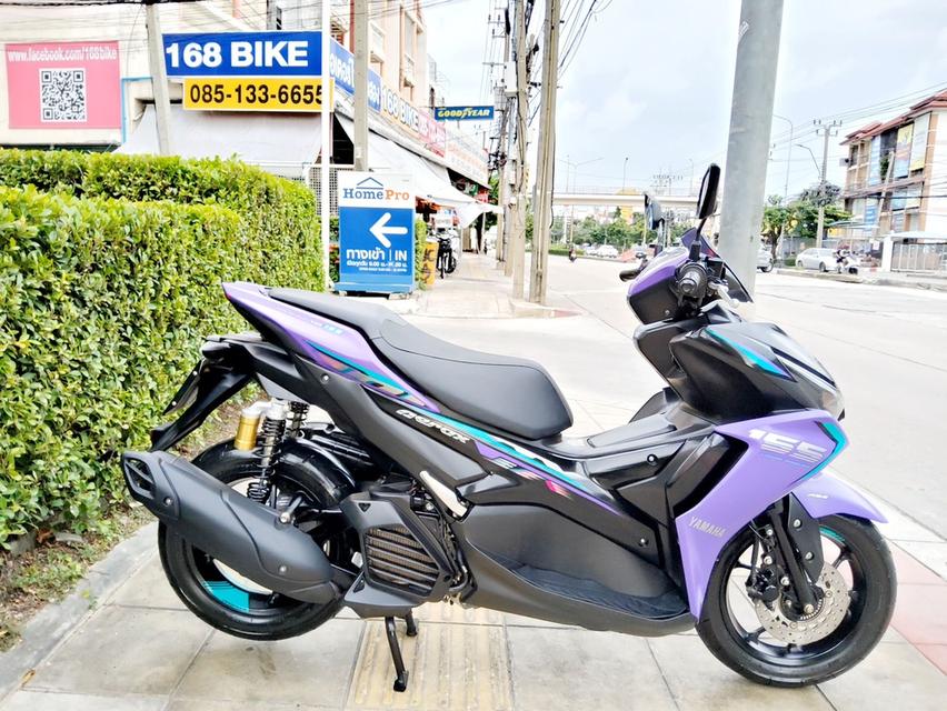 All NEW Yamaha Aerox 155 ABS Keyless Y-Connect ปี2024 สภาพเกรดA 2095 km เอกสารพร้อมโอน