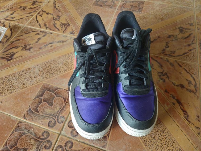 Nike Air Force 1 DN4178-001 NBA/WNBA Black Multicolor Sneakers Size 9.5 us รูปย่อยที่ 2