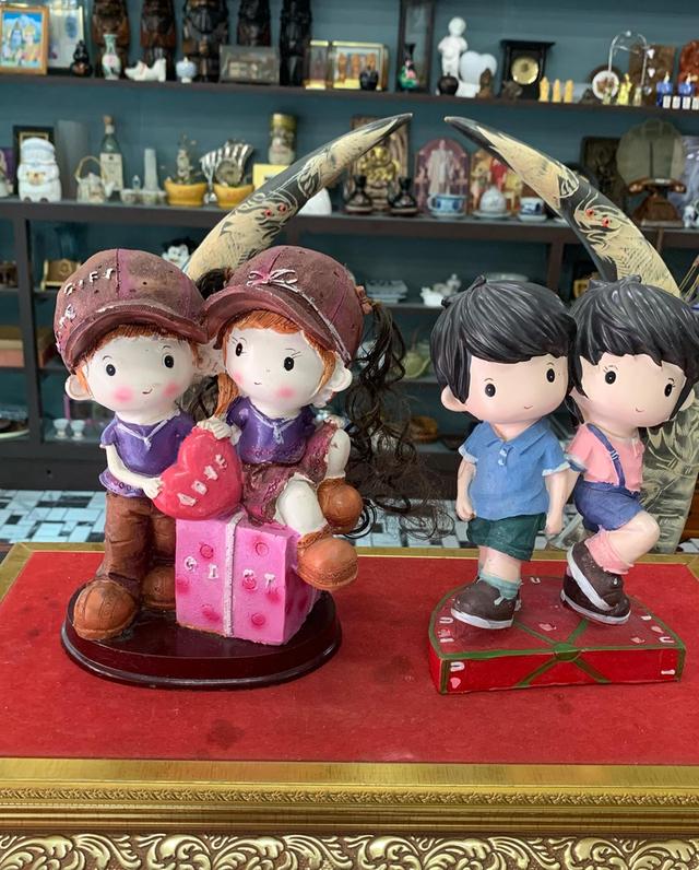 ตุ๊กตาไฟเบอร์ 2 ชิ้น