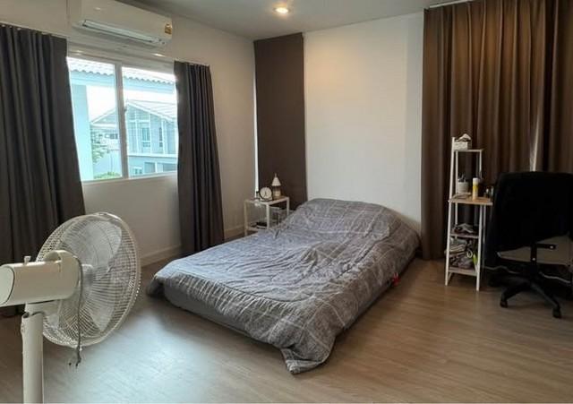 ให้เช่าบ้านเดี่ยว 3 ห้องนอน มีเตียงพร้อมที่นอน 2 ห้อง 3 ห้องน้ำ หมู่บ้าน คณาสิริ พระราม 2