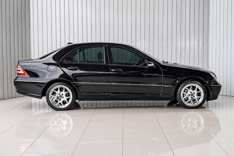 #BENZ C-CLASS, C180 1.8 KOMPRESSOR ELEGANCE ปี 2005 สีดำ�โฉม W203 ปี00-08(เลขไมล์ 247,410)ราคาขายตัด(เงินสด) 128,000.- (ขายเงินสดเท่านั้น) รูปที่ 6