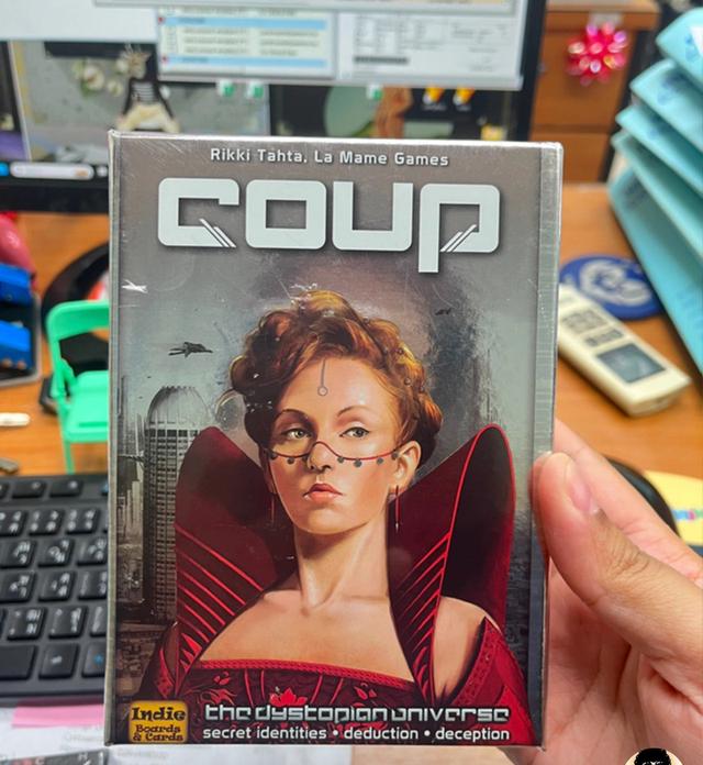 Coup Board Game ภาษาอังกฤษ บอร์ดเกม เกมโค่นอำนาจ