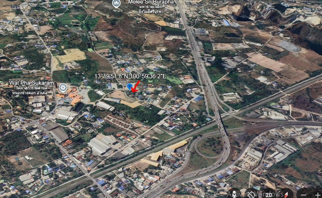 ที่ดินผังสีชมพู หนองข้างของ ชลบุรี 4