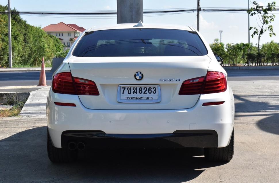 (แจ้งรหัสรถ PB8263) 🔥 BMW 520d M Sport LCI ปี 2016 สีขาว รูปที่ 16