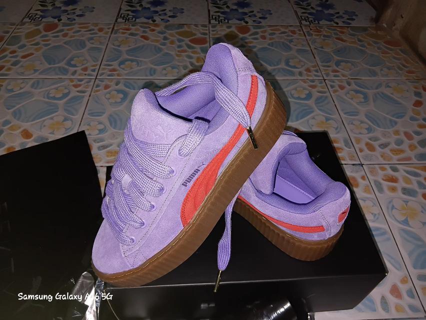 รองเท้าผ้าใบ Puma x Rhihanna รูปที่ 4