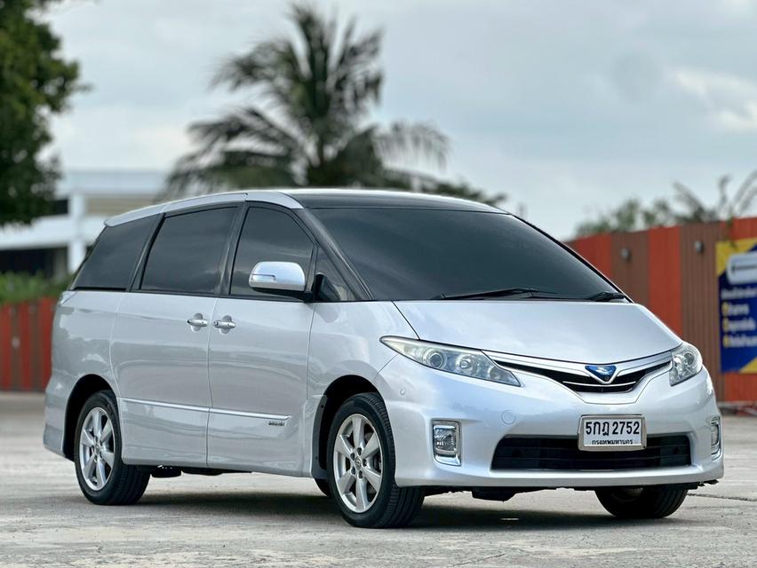 รหัสรถ PAT2752 Toyota Estima 2.4 Hybrid E-Four ปี 2009 สีเงิน