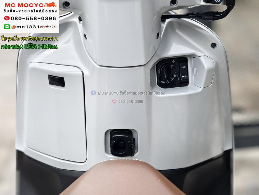 Girono plus สีขาว 2024 รุ่นTOP ABS รถบ้านแท้มือเดียว เครื่องท่อเดิมๆ No1162 9