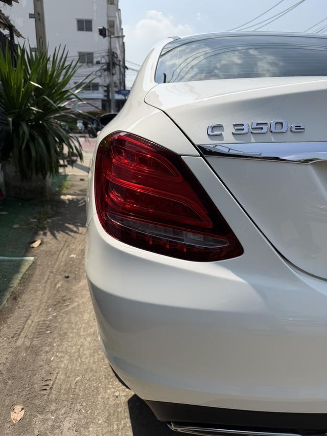 2018 BENZ C350E มือเดียวป้ายแดง เช็คศูนย์ตลอด ไมล์น้อย รูปที่ 9