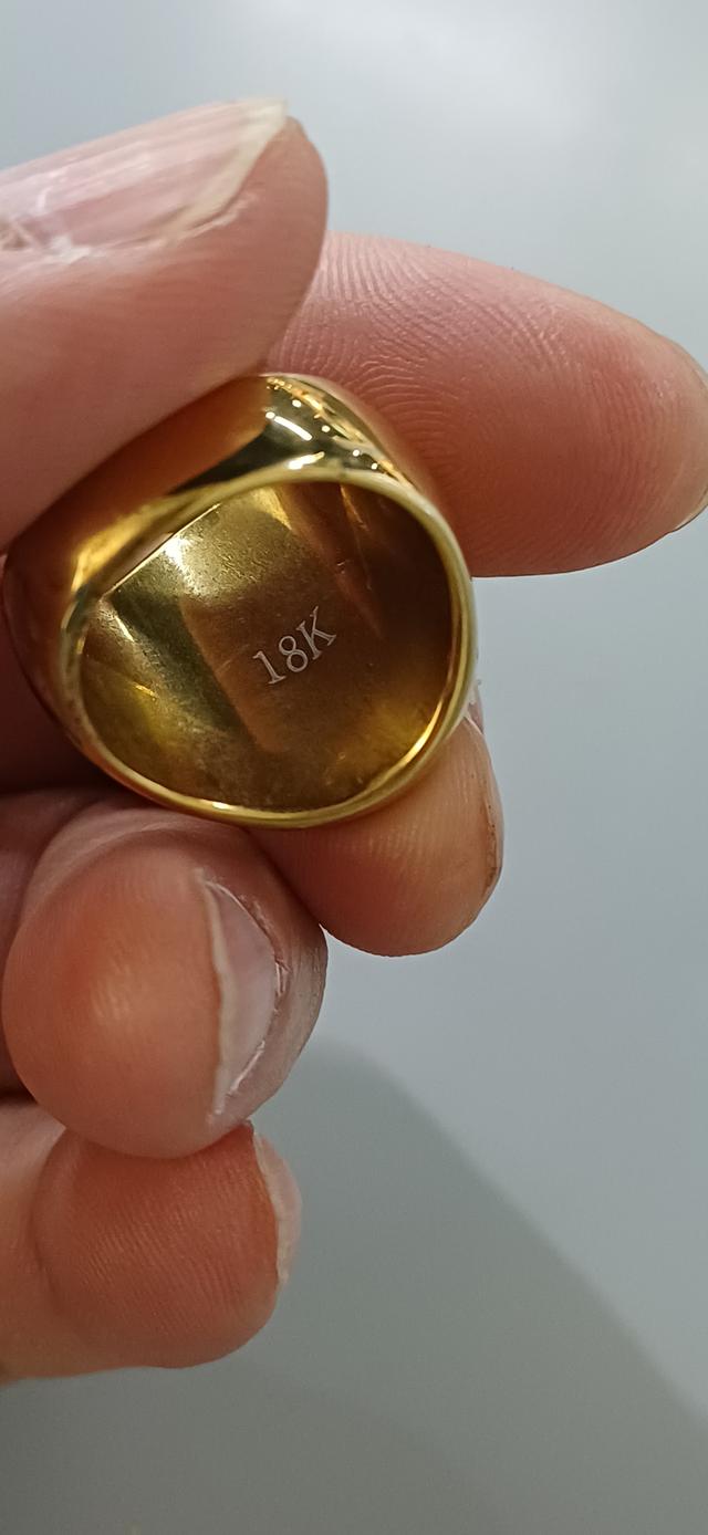 แหลวนหลวงพ่อโสธร ล้อมเพชร ทอง 14K ปลุกเสกวัดโสธร รูปที่ 3