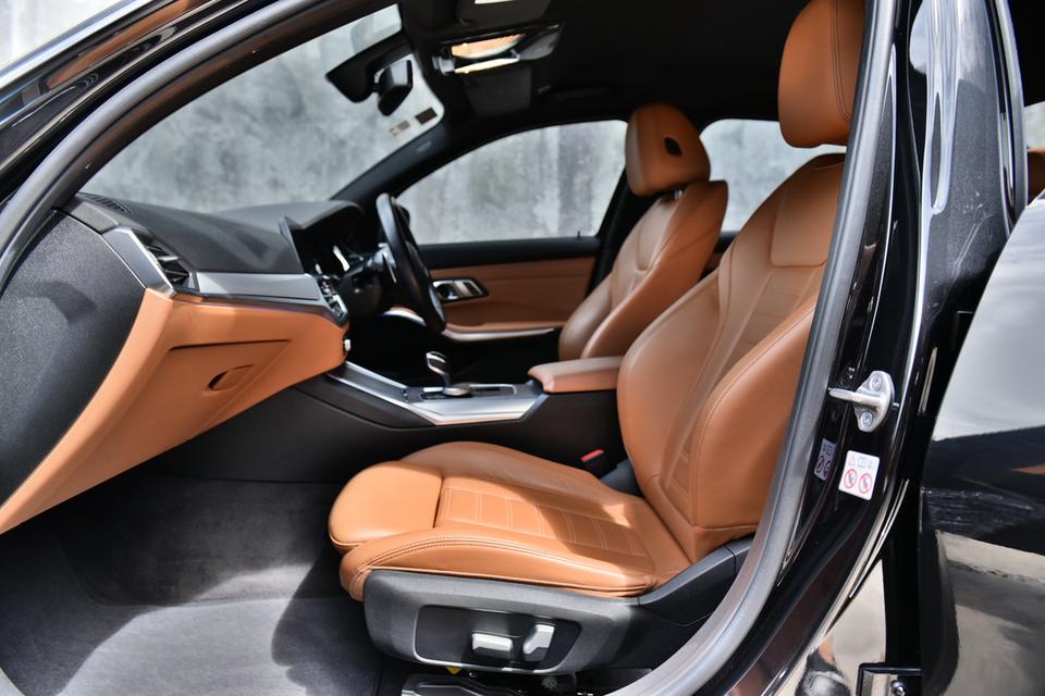 BMW SERIES-3 320d M-SPORT G20 2022 สีดำ มี Warranty ถึง ตุลา 2026 รูปที่ 17