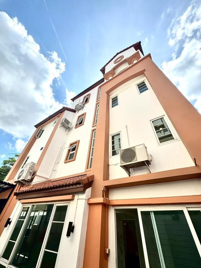 ให้เช่าโฮมออฟฟิศโมเดิร์น 3ชั้นครึ่ง หมู่บ้านสรานนท์ ปากเกร็ด ถนนติวานนท์ รหัสประกาศ  B982 9