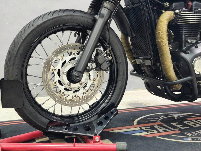 TRIUMPH BONNEVILLE T100 BLACK ปี 2017 ABS🇬🇧 แต่ง TRACKER หล่อๆ จบ ๆ พร้อมขี่ รูปที่ 17