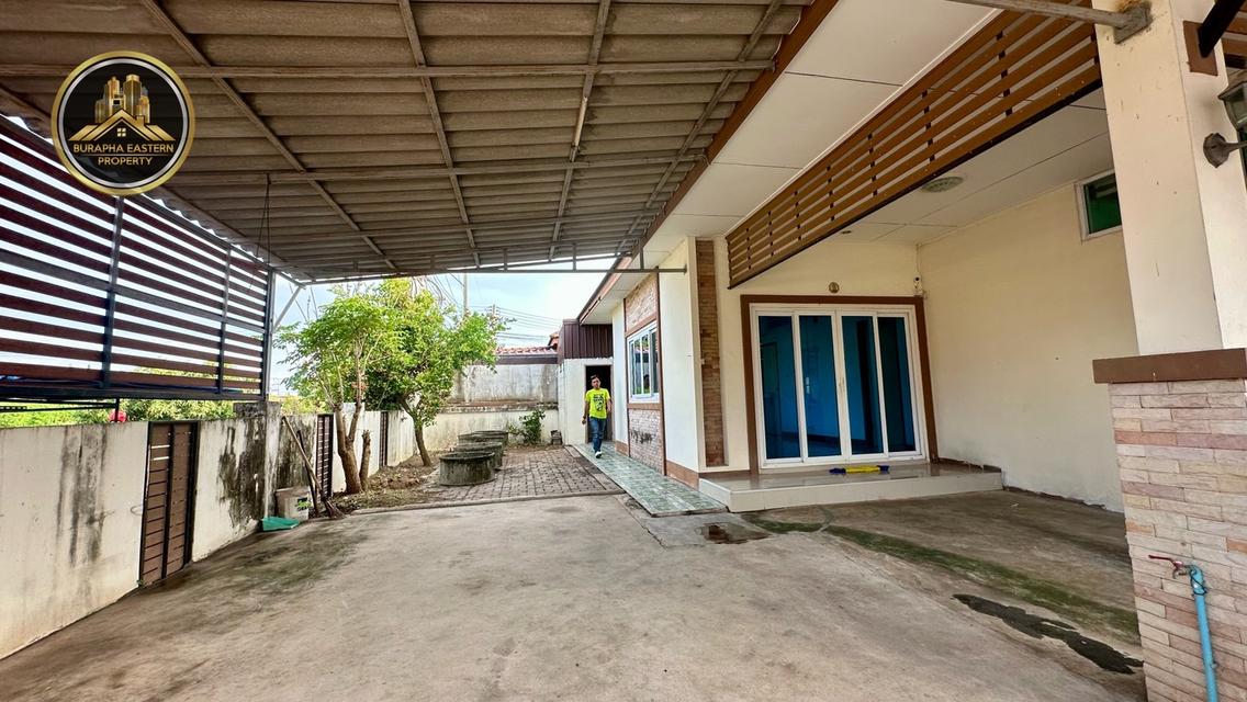 ขายบ้านเดี่ยวหมู่บ้านสหภาพ6ใกล้ท่าเรือแหลมฉบังใกลืเครือสหพัฒน์