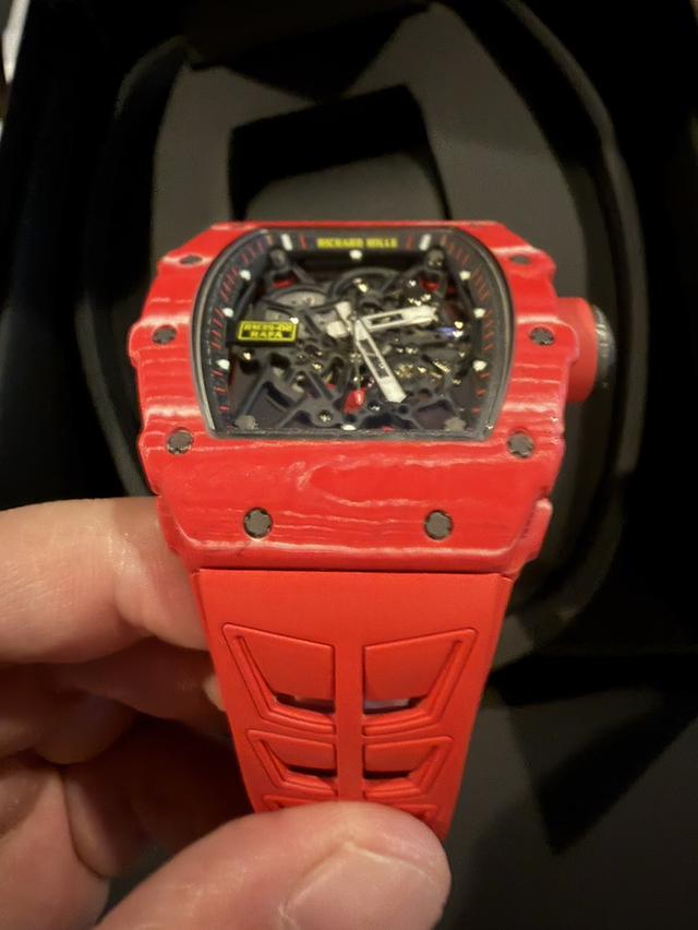 Sale Richard Mille 35-02 RED NTPT 2019 สภาพ 99% รุ่นยอดนิยม สีแดงหายาก เจ้าของขายเอง รูปที่ 5