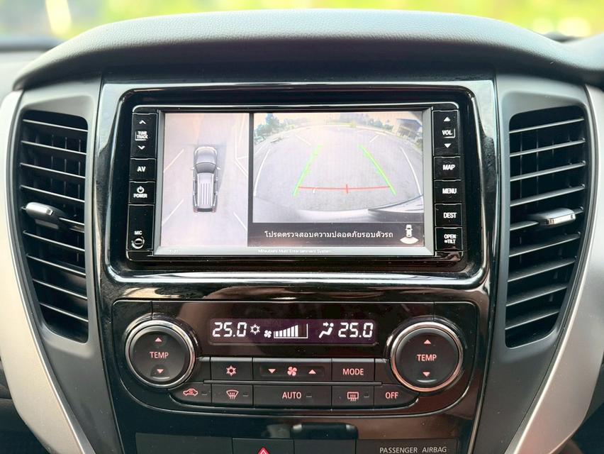 Pajero 2.4 GT Premium  NAVI 2WD ปี2018  สีเทา ดีเซล  8