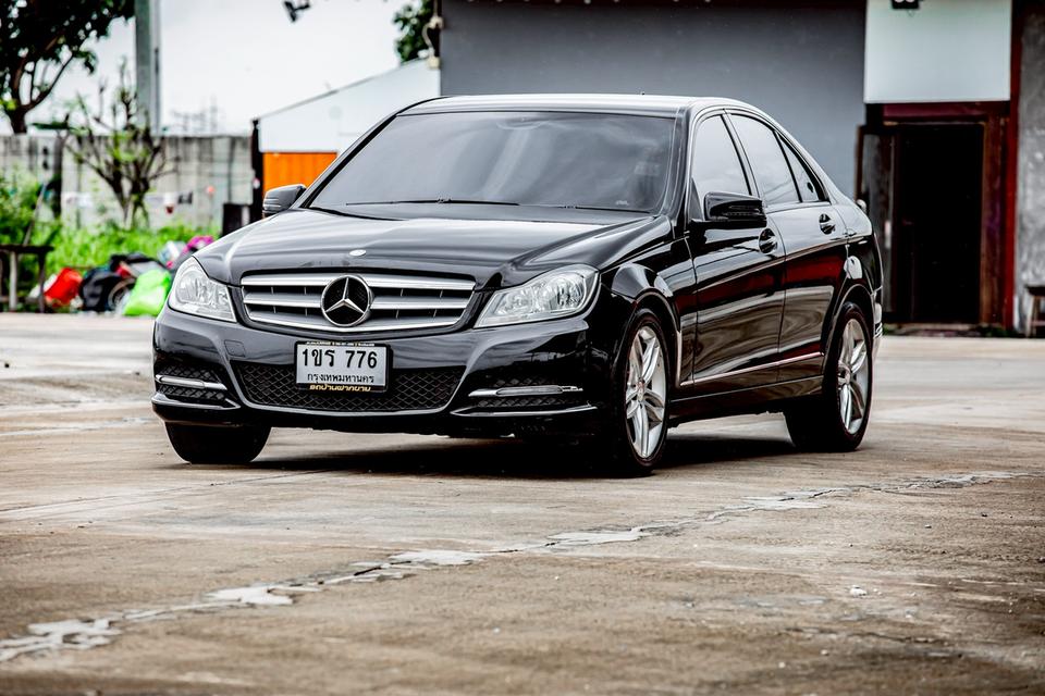 Benz C200 CGI BE สีดำ ปี 2014 มือเดียวป้ายแดง