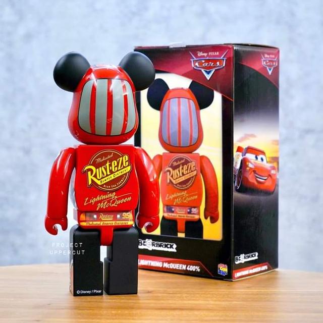 BEARBRICK Lightning McQueen Cars 2