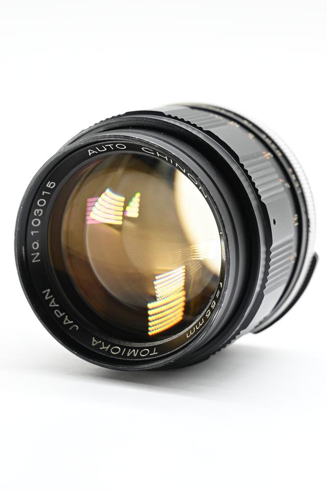 เลนส์มือหมุน Tomioka japan auto chinon 55mm f1.2.M42(rare) 11