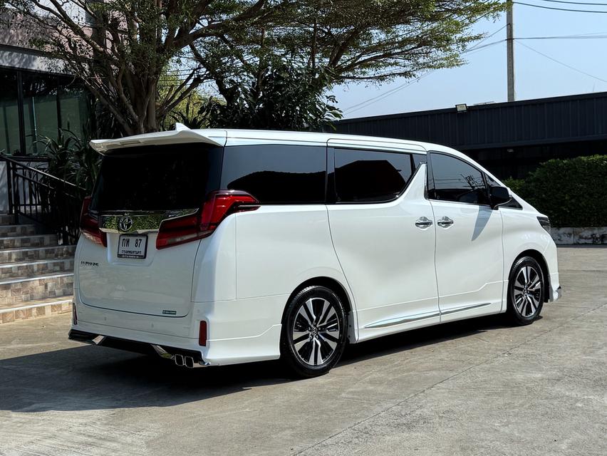 2023 TOYOTA ALPHARD SC รถมือเดียว ปี 2023 แท้ รถวิ่งน้อย เข้าเช็คระยะศูนย์ TOYOTA ตลอด รถไม่เคยมีอุบัติเหตุครับ 3