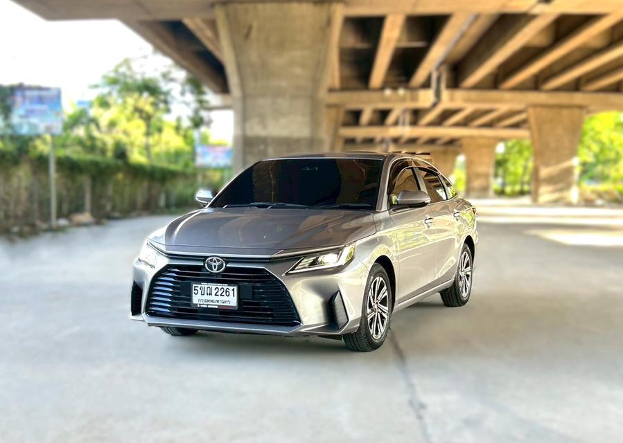 2024 Toyota Yaris Ativ 1.2 Smart รถสวยมือเดียว มีวารันตรีศูนย์