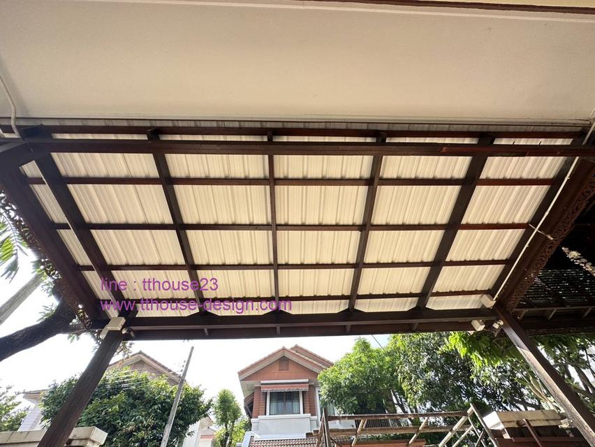 รับเหมา ต่อเติม โครงหลังคา กันสาดห้องครัวเทพื้นปูกระเบื้อง โทร 0950920028 รูปที่ 5