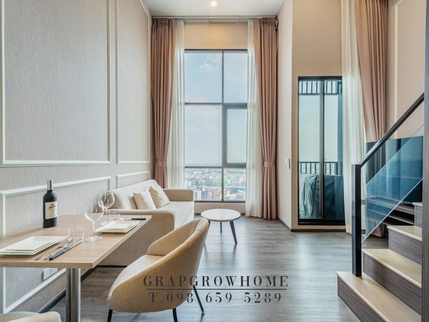 ให้เช่า The Origin Ladprao – Bangkapi ห้อง Duplex ชั้น 23 ชั้นบนสุด วิวเมืองสุดจึ้ง  37 ตร.ม. 1 ห้องนอน มีความเป็นส่วนตัวสูง 3