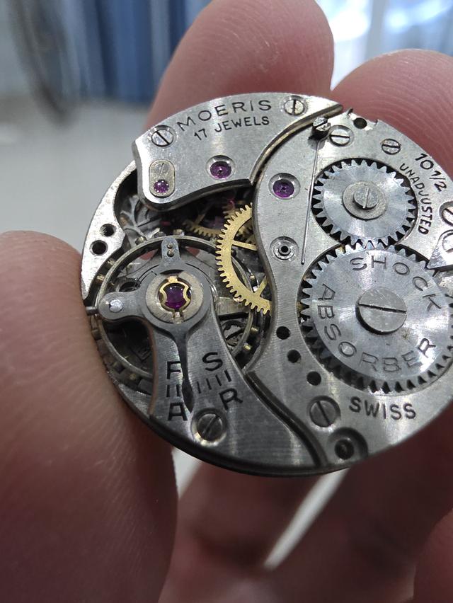 A.อะไหล่เครื่อง นาฬิกา Moeris Swiss ของสะสม สวยหายาก ขายตามสภาพ พร้อมส่ง รูปที่ 5