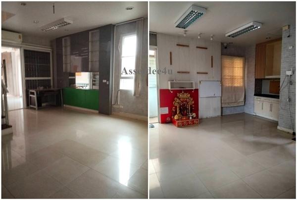 AT586 ให้เช่าโฮมออฟฟิศ ทาวน์โฮม 3 ชั้น บ้านกลางเมือง มอนติคาร์โล รัชวิภา จดบริษัทได้ ใกล้รถไฟฟ้า 8