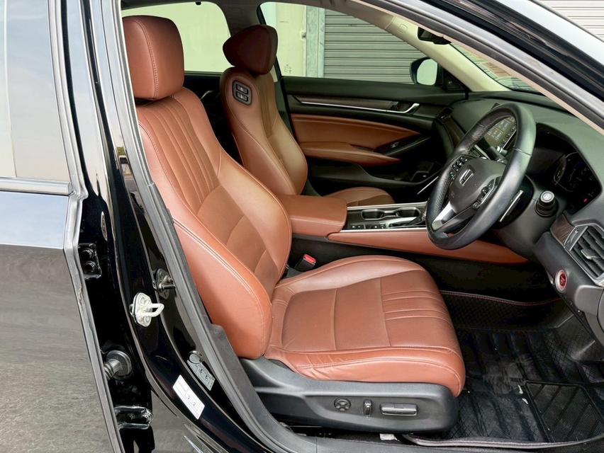HONDA ACCORD 2.0 HYBRID TECH TOP 2019 สีดำ ประหยัด มือเดียว รูปที่ 12