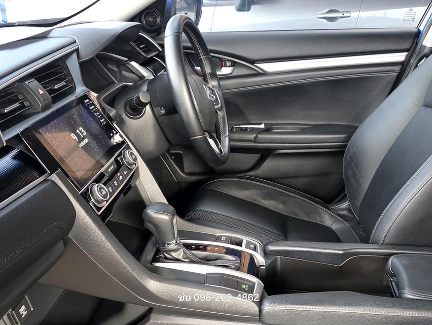 ปี 2019  #HONDA  #CIVIC #FC 1.8 EL i-VTEC  A/T (9กก 8206 กทม.) *เลขไมล์  54,xxx km.สีน้ำเงิน รูปที่ 10