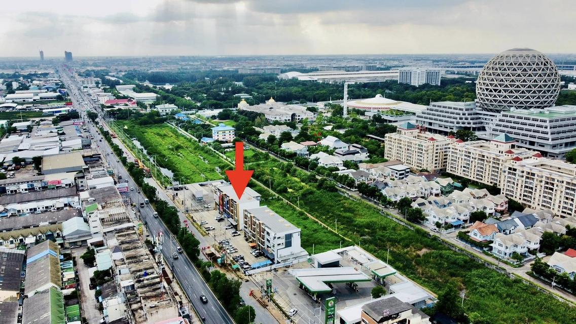 ขายด่วน ตึกแถว 4 ชั้น 2 คูหา ห้องมุม ติดถนนคลองหลวง หน้าวัดพระธรรมกาย  7