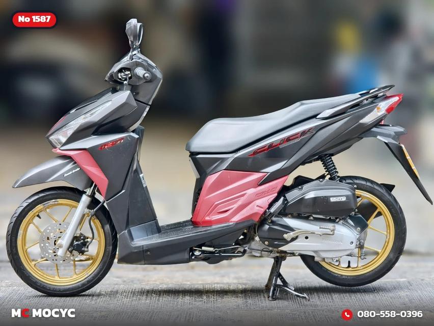 Honda Click 125i 2018 วิ่ง10000โล รถบ้านแท้มือเดียว เครื่องท่อเดิม มีเล่มเขียวชุดโอนครบ No.1587 รูปที่ 5