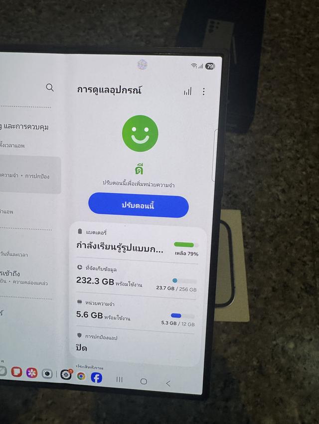 ขายๆๆๆถูกSamsungFold6สีใหม่หายากShadow256กิ๊กRam12สูนTrueสภาพสวยการใช้งานดีเยี่ยมทุกๆฟังชั่นเครื่องรีสโตได้ตลอดไม่มีติดแอคเค้าใดๆคับ  สภาพ: 98% สวยๆค 7