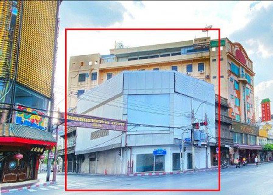 รูป ให้เช่า อาคารพาณิชย์ ติดถนนเยาวราช แยกเฉลิมบุรี 442 ตรม. 50 ตร.วา เหมาะทำโชว์รูม ร้านอาหาร 1