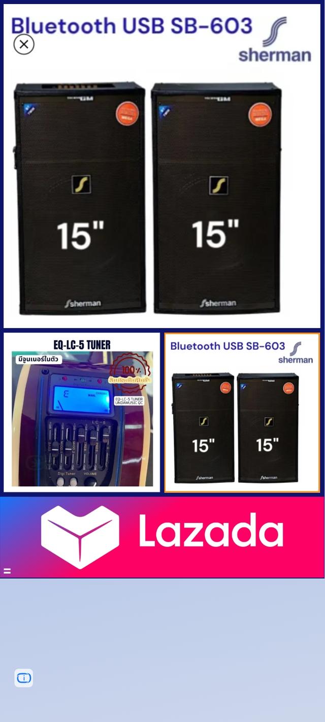 ลำโพงซิกเนเจอร์ต๊ะ วงฟลอย 400 W