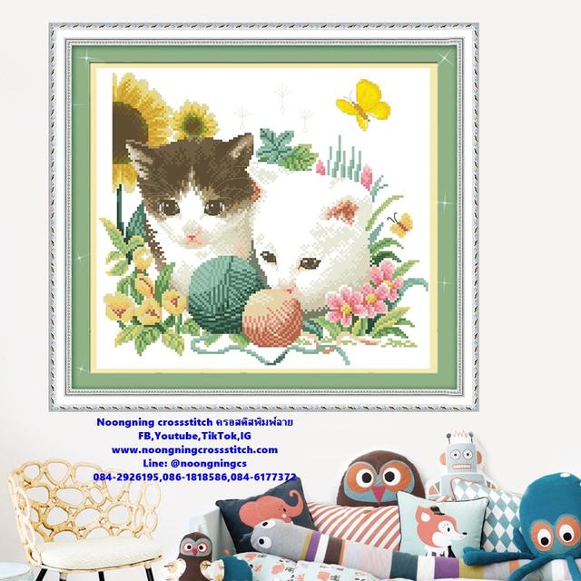 ร้าน Noongning Cross stitch ครอสติสพิมพ์ลาย จำหน่ายอุปกรณ์ครอสติส ภาพติดเพชร536 3