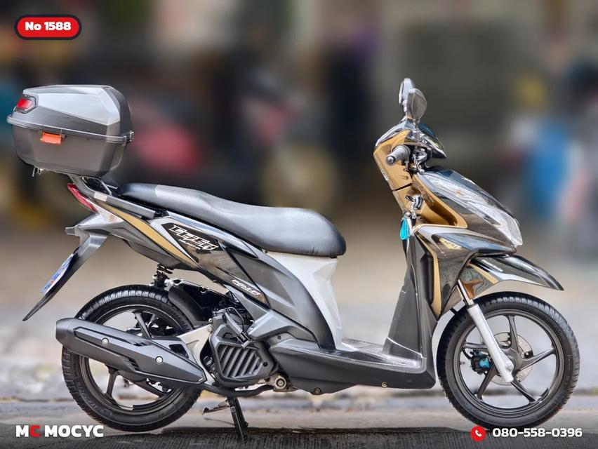 Honda Click 125i 2012 วิ่ง30000โล รุ่นTOP รถบ้านแท้มือเดียว เครื่องท่อเดิม มีเล่มเขียวชุดโอนครบ No.1588 รูปที่ 6