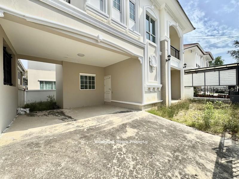 LM25-0174 ขายบ้านเดี่ยว 2 ชั้น เดอะ เพรสทีจ ประชาอุทิศ สุขสวัสดิ์ พื้นที่ 41.1 ตรว 3 นอน 3 น้ำ 2จอด ใกล้วงแหวนกาญจนา 2