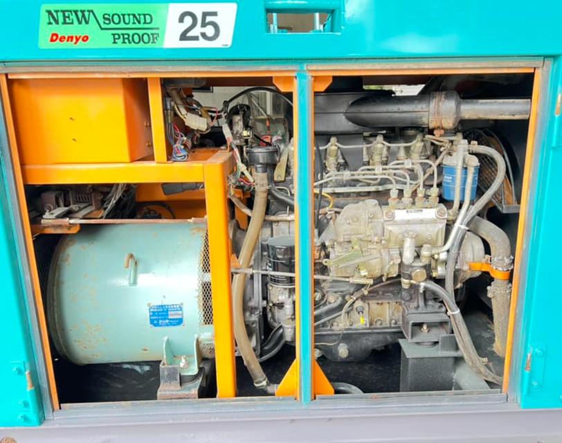 เครื่องปั่นไฟ Denyo 25 Kva  7