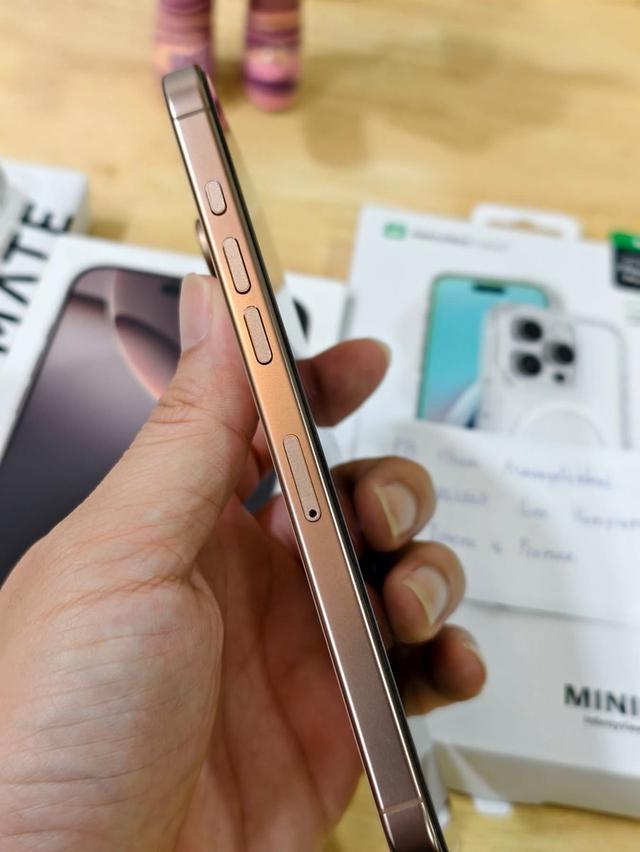 Desert Titanium iPhone 16 Promax มือ 2 4