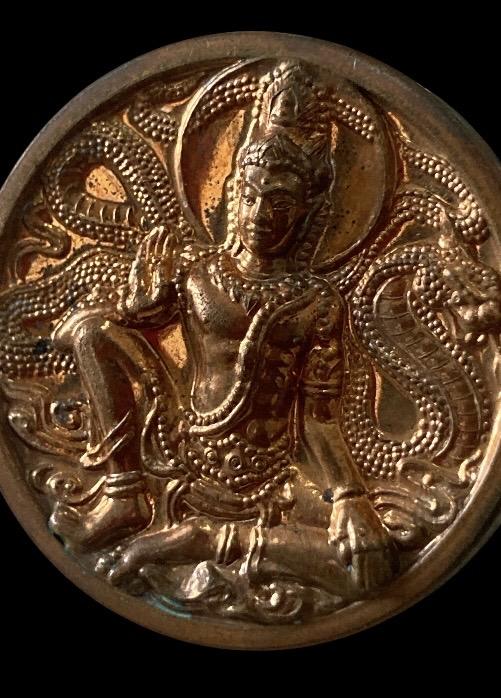 Jatucam Rammathep popular thai amulet /Khodsetti model /copper
