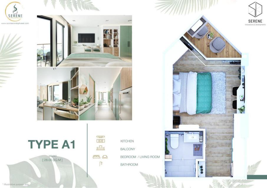 Serene condominium Surin  12