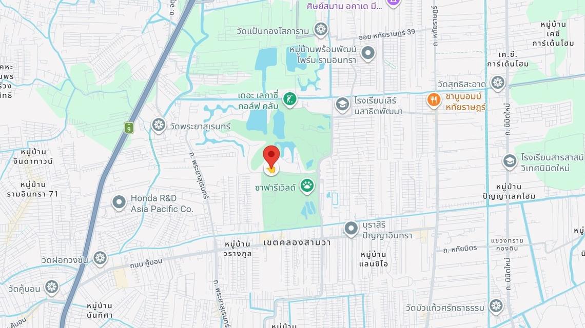 ขายที่ดินเปล่าถมแล้วแปลงหัวมุม ขนาด 407 ตารางวา อยู่ในเดอะเลกาซี่กอล์ฟคลับ / หมู่บ้านวินสัน 2