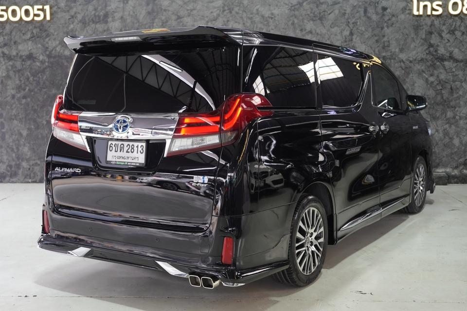 รหัสรถ JRS2813 Toyota Alphard 2.5 ไฮบริดตัวท็อปเบาะมิกกี้ ปี 2016 มือเดียว
