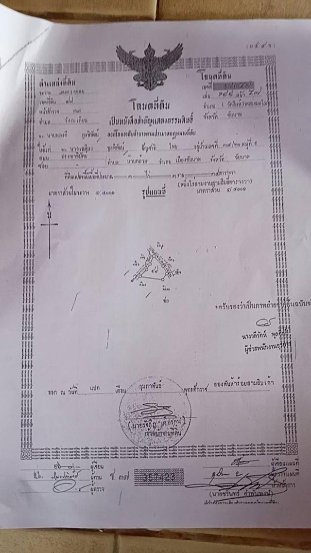 ขายที่ดิน อำเภอหนองมะโมง จังหวัดชัยนาท ห่างถนนใหญ่ 200 เมตร 2