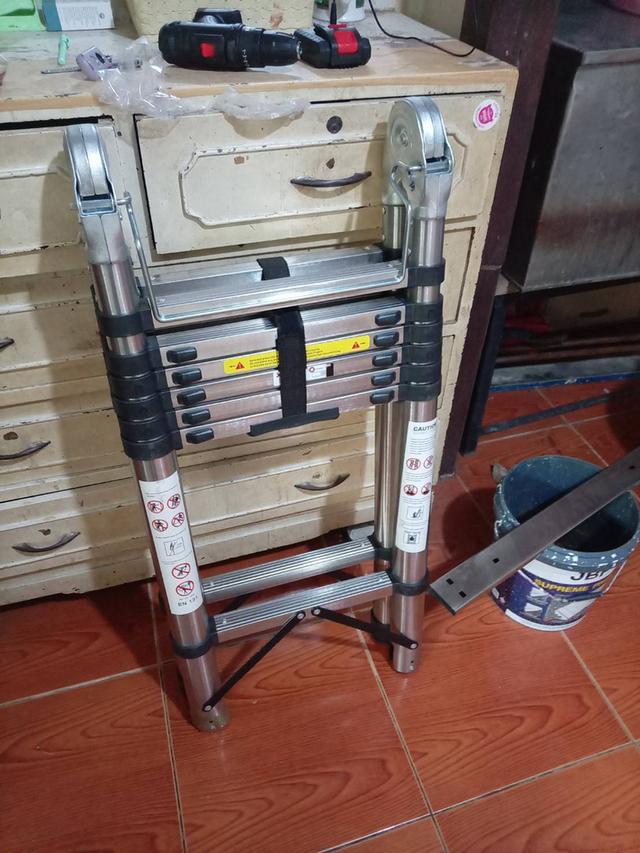 บันไดพับทรงเอยืดส๊งสุด6เมตร 7