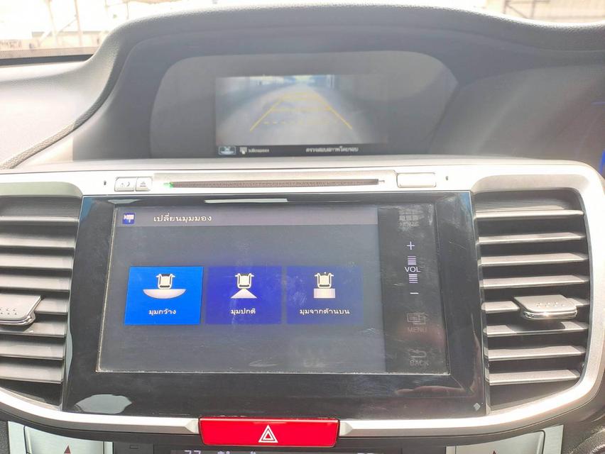 HONDA ACCORD G9 2.0 HYBRID ปี2014 สีเทา รถสภาพสวยเดิมๆไม่เคยมีอุบัติเหตุเข้าศูนย์ตลอด ประวัติดี 11