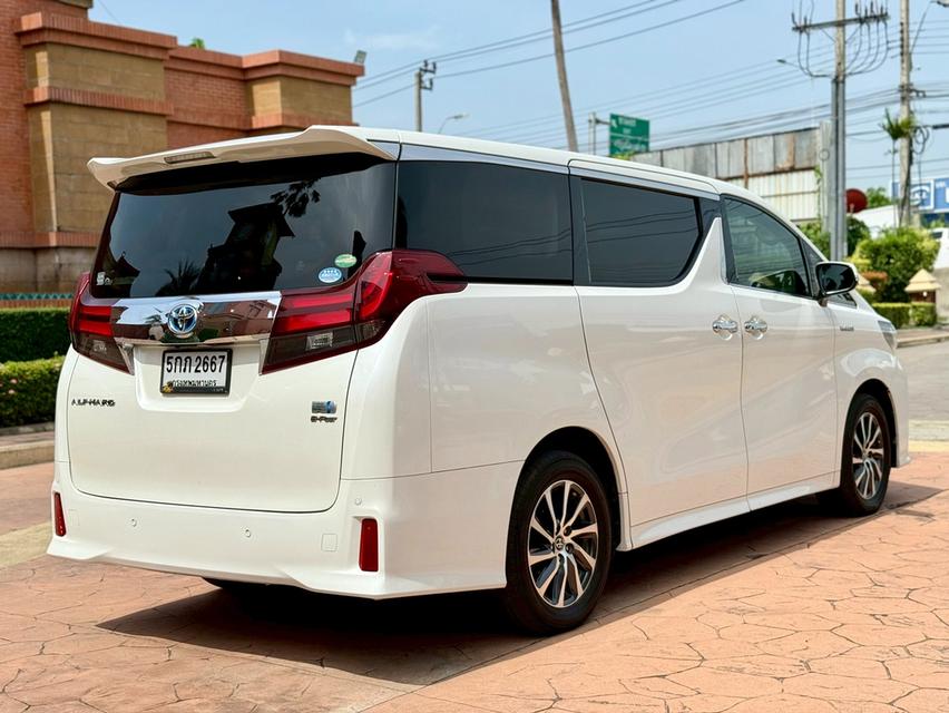 รหัสรถ PJP2667 2016 TOYOTA ALPHARD 2.5 HYBRID SR C E-FOUR